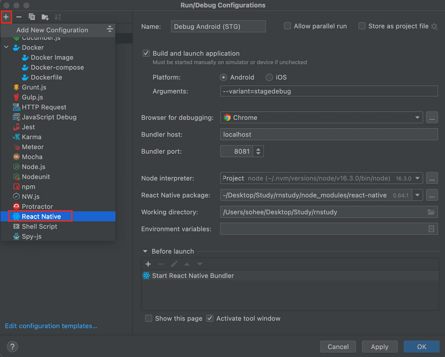 react native debug with webstorm4