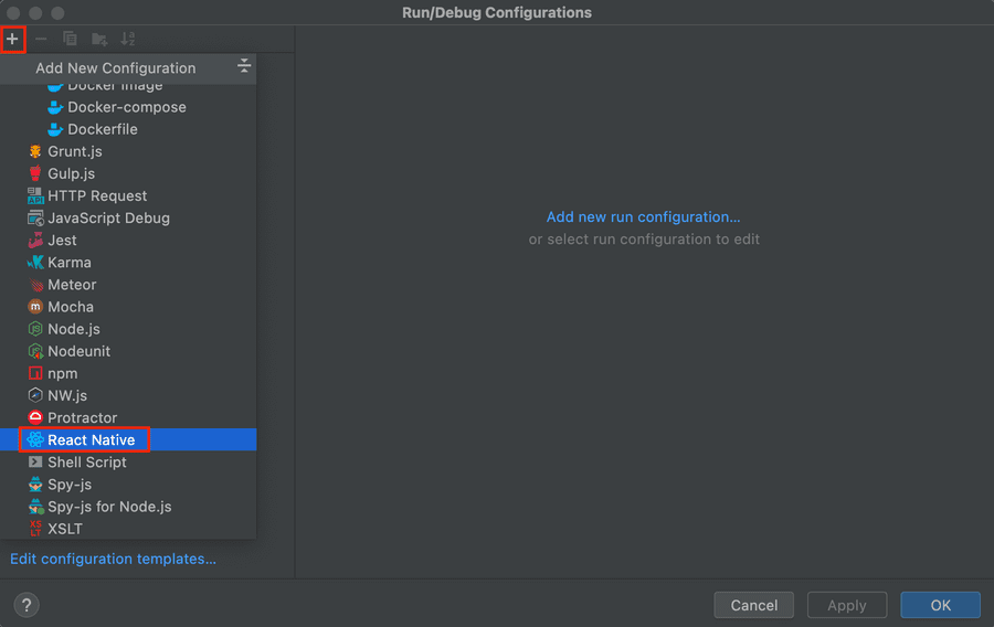 react native debug with webstorm2