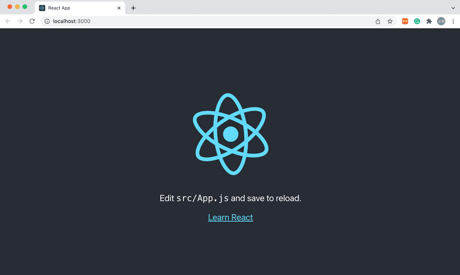 react create run web